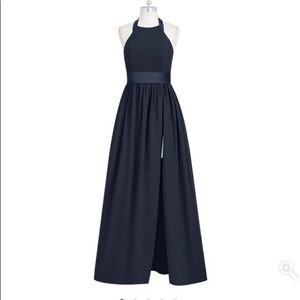 Navy blue bridesmaid or prom dress WITH POCKETS!